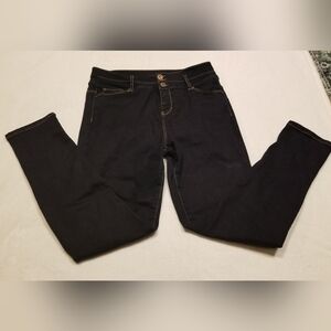 Women's SWS Jeans Ibiza High Rise Push Up Jeans Dark Blue Size 11